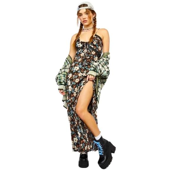 💕💕 HOST PICK 💕💕 Free People “All I Wanted” Maxi Slip Dress Size XS NWT - Picture 7 of 8